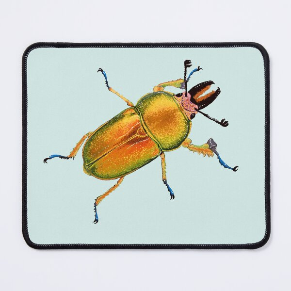 Item preview, GOLDEN STAG BEETLE designed and sold by Sharon K.