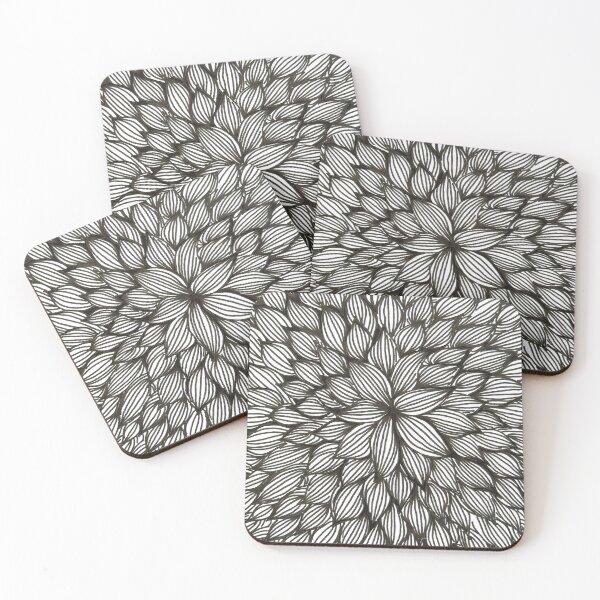 Item preview, Flower Zentangle designed and sold by ChalarieArt.