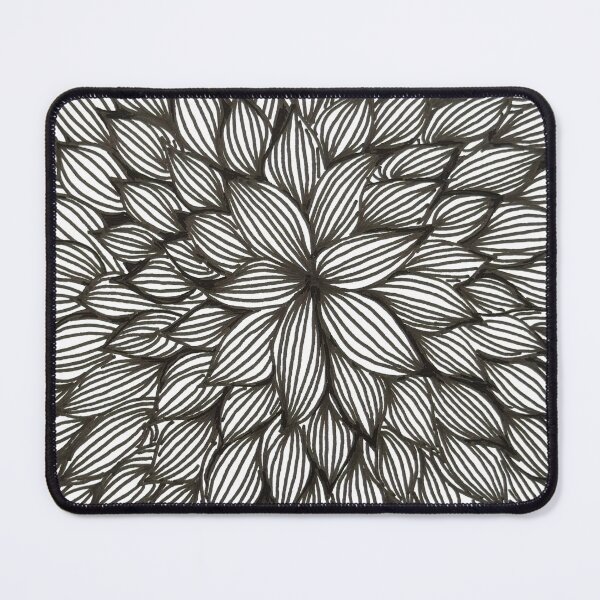 Item preview, Flower Zentangle designed and sold by ChalarieArt.