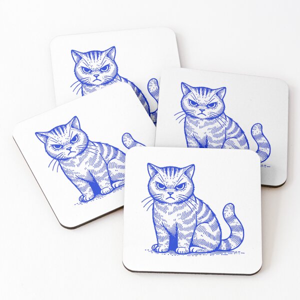 Item preview, Grumpy Blue Tabby designed and sold by zzz888.