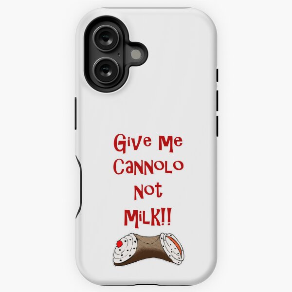 Give me cannolo not milk Baby dress iPhone Tough Case