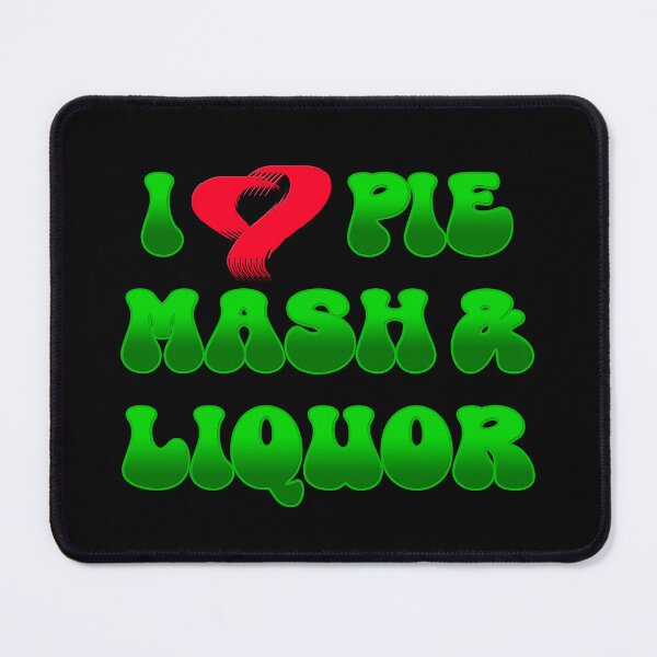 Item preview, I Love Traditional London Pie, Mash & Liquor V4a designed and sold by RetrospectUK.
