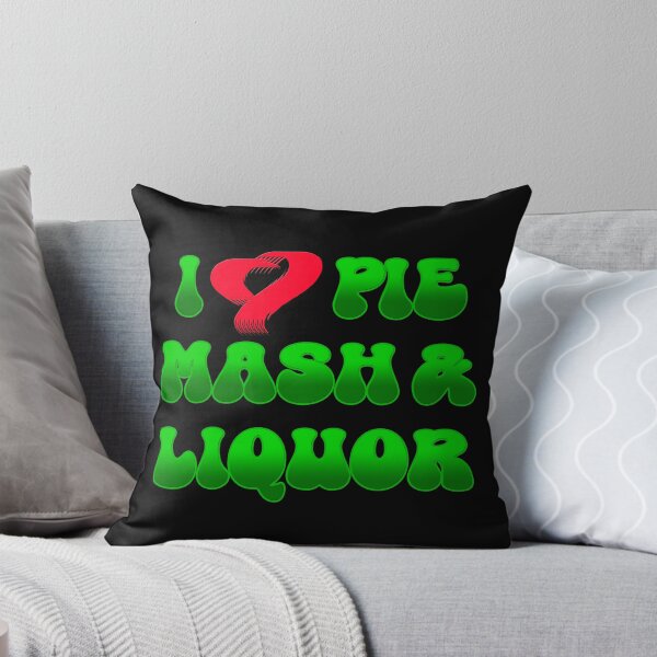 Item preview, I Love Traditional London Pie, Mash & Liquor V4a designed and sold by RetrospectUK.