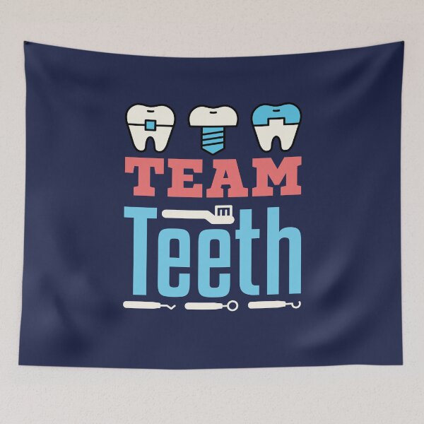 Item preview, Team Teeth Dental Squad Dentist Hygienist Assistant designed and sold by jaygo.