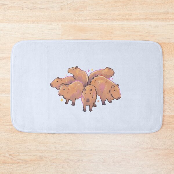 Item preview, Capybara circle designed and sold by Mayarartsy.