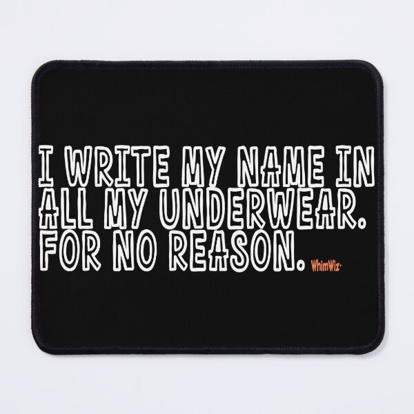 Item preview, I wrote my name designed and sold by WhimWiz.