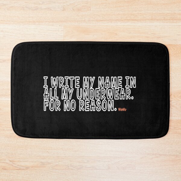 Item preview, I wrote my name designed and sold by WhimWiz.