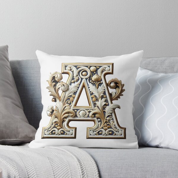 Item preview, Elegant Gold Letter A (new 1) - Luxurious Monogram Design for a Timeless Touch designed and sold by Blendfactor.