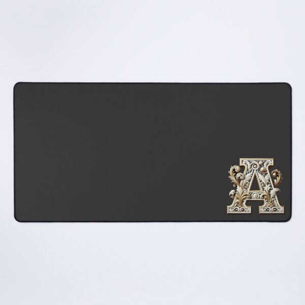 Item preview, Elegant Gold Letter A (new 1) - Luxurious Monogram Design for a Timeless Touch designed and sold by Blendfactor.