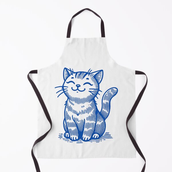 Item preview, Happy Blue Cat designed and sold by zzz888.
