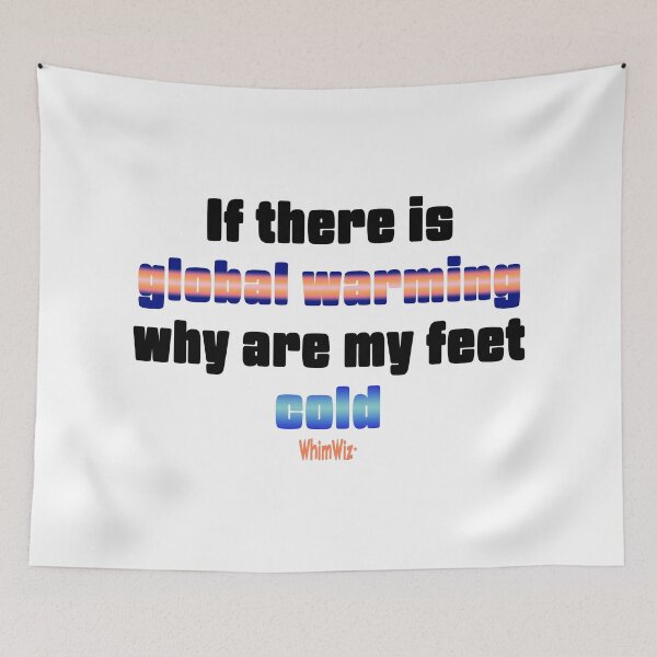 Item preview, Global warming designed and sold by WhimWiz.