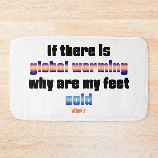 Item preview, Global warming designed and sold by WhimWiz.