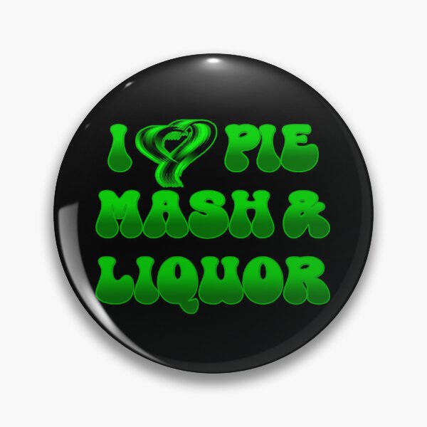 Item preview, I Love Traditional London Pie, Mash & Liquor V5a designed and sold by RetrospectUK.