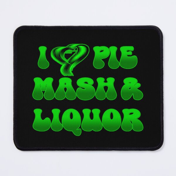 Item preview, I Love Traditional London Pie, Mash & Liquor V5a designed and sold by RetrospectUK.