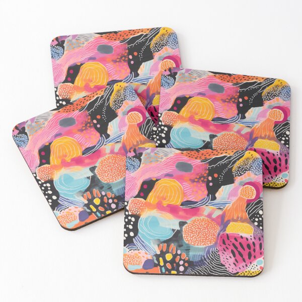 Item preview, Playful and Colourful Abstract Seamless Pattern designed and sold by SpiritedArtwork.