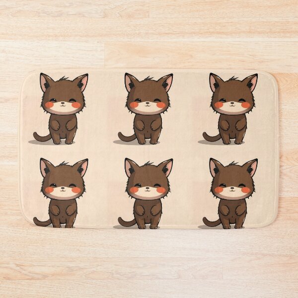 Item preview, Adorable Chibi Creatures Cute Whimsical Illustrations Kawaii Art designed and sold by ART ATTACK ZONE.