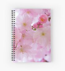 Japanese cherry trees Spiral Notebook