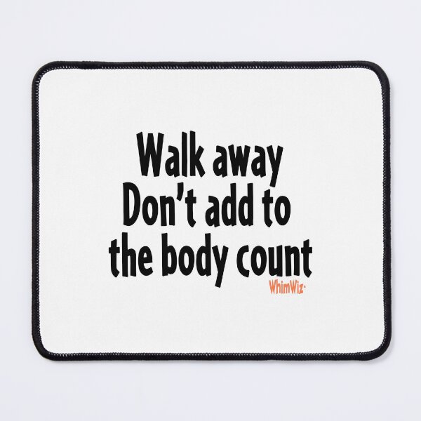 Item preview, Walk away designed and sold by WhimWiz.