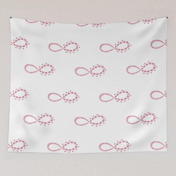 Item preview, Infinity Hearts Symbolizing Love And Eternity In Pink Design designed and sold by EL-Lebedenko.