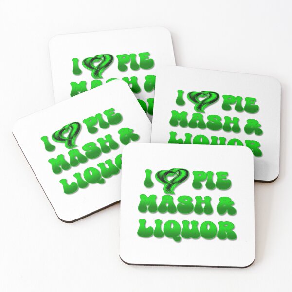 Item preview, I Love Traditional London Pie, Mash & Liquor V5b designed and sold by RetrospectUK.