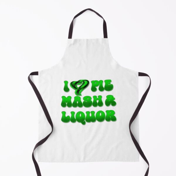 Item preview, I Love Traditional London Pie, Mash & Liquor V5b designed and sold by RetrospectUK.