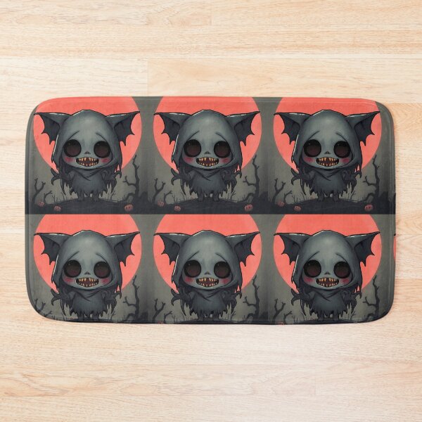 Item preview, Dark Chibi Creatures Cute Whimsical Illustrations Kawaii Art designed and sold by ART ATTACK ZONE.