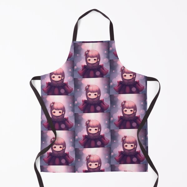 Item preview, Girl Chibi Creatures Cute Whimsical Illustrations Kawaii Art designed and sold by ART ATTACK ZONE.