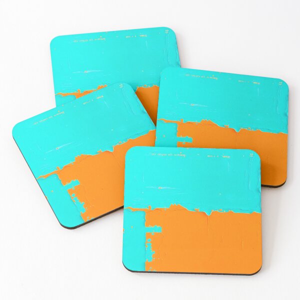 Item preview, Paint Textures Orange Cute Whimsical Illustrations Kawaii Art designed and sold by ART ATTACK ZONE.