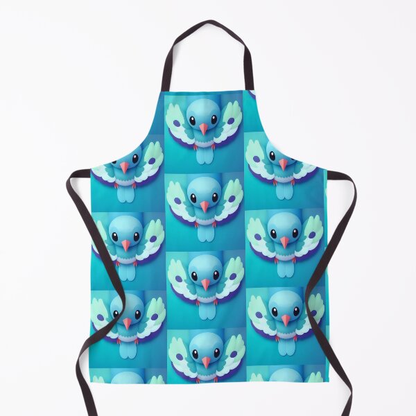 Item preview, Bird Chibi Creatures Cute Whimsical Illustrations Kawaii Art designed and sold by ART ATTACK ZONE.