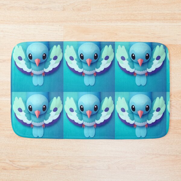 Item preview, Bird Chibi Creatures Cute Whimsical Illustrations Kawaii Art designed and sold by ART ATTACK ZONE.