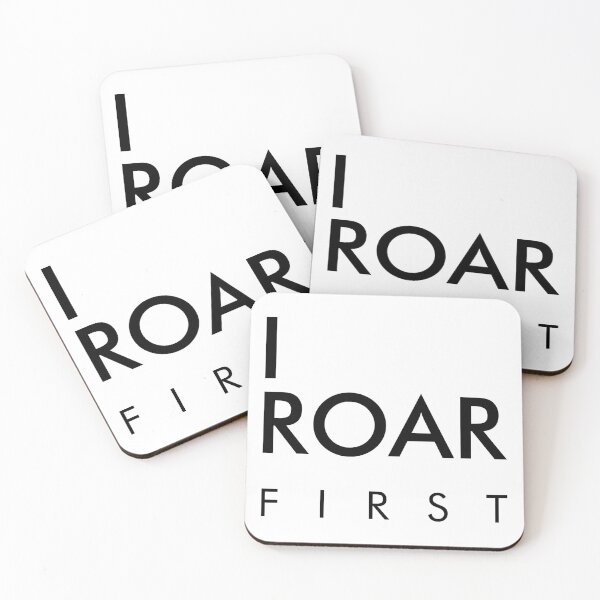Item preview, I ROAR FIRST – Lead with Confidence, Unique designed and sold by villacreativa.