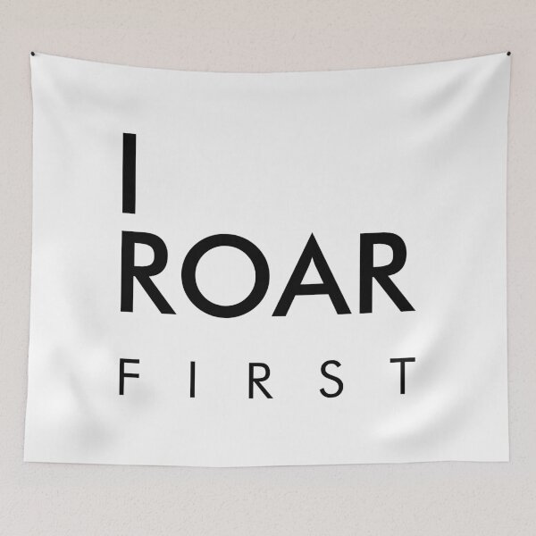 Aperçu de l'œuvre I ROAR FIRST – Dirigez avec confiance, unique créée et vendue par villacreativa.