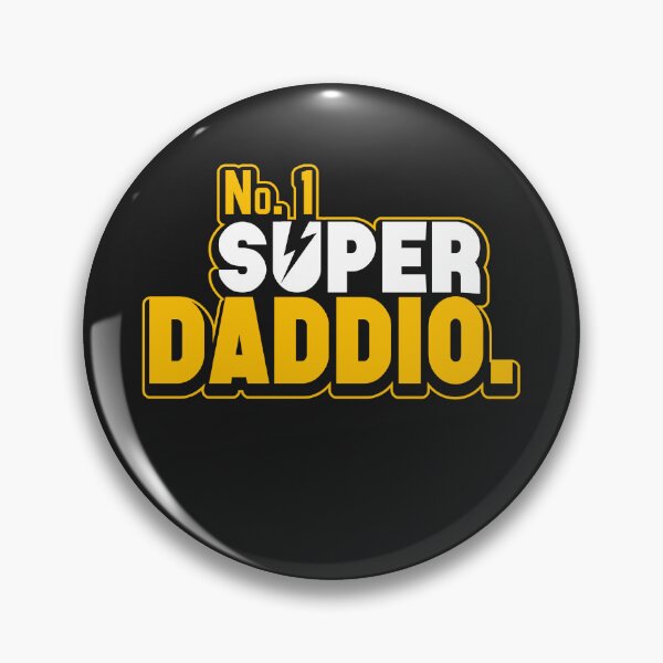 Item preview, Super DADDIO T-SHIRT funny novelty dad daddy designed and sold by StreetArtPro.