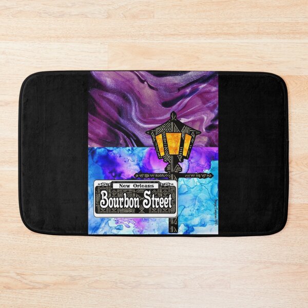 Item preview, Purple Bourbon Street Lamp Post designed and sold by artbyomega.
