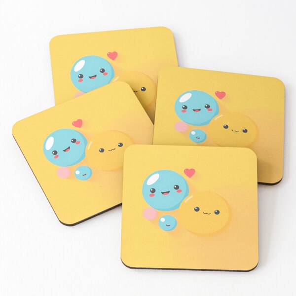 Item preview, Welcome Chibi Creatures Cute Whimsical Illustrations Kawaii Art designed and sold by ART ATTACK ZONE.