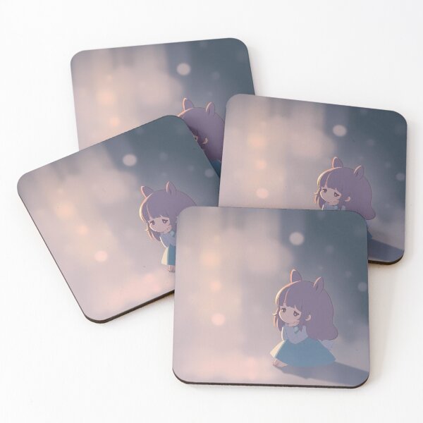 Item preview, New Chibi Creatures Cute Whimsical Illustrations Kawaii Art designed and sold by ART ATTACK ZONE.