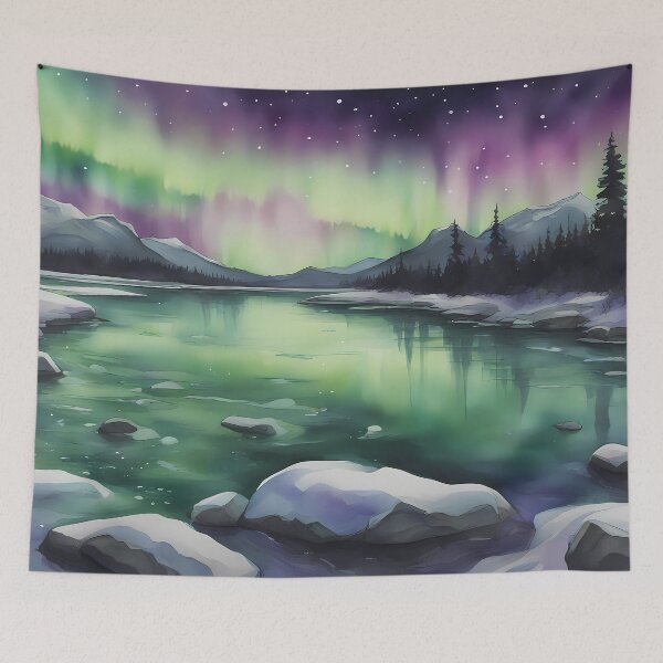 Item preview, Magical Arctic Night designed and sold by CalmnessbyChoice.