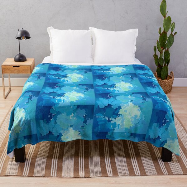 Item preview, Blue Vibes Abstract Cute Whimsical Illustrations Kawaii Art designed and sold by ART ATTACK ZONE.