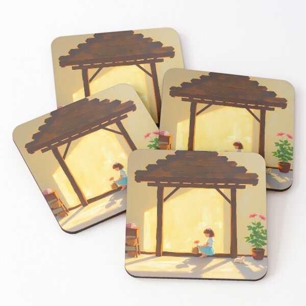 Item preview, Home Chibi Creatures Cute Whimsical Illustrations Kawaii Art designed and sold by ART ATTACK ZONE.