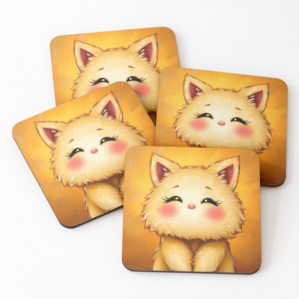 Item preview, Chill Chibi Creatures Cute Whimsical Illustrations Kawaii Art designed and sold by ART ATTACK ZONE.