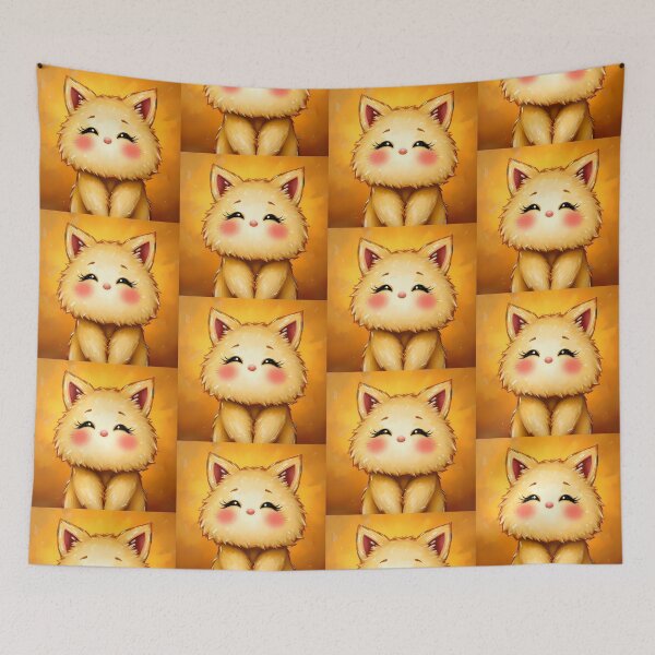 Item preview, Chill Chibi Creatures Cute Whimsical Illustrations Kawaii Art designed and sold by ART ATTACK ZONE.
