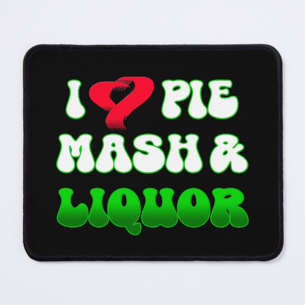 Item preview, I Love Traditional London Pie, Mash & Liquor V6a designed and sold by RetrospectUK.
