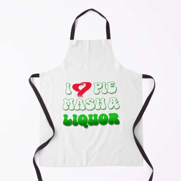 Item preview, I Love Traditional London Pie, Mash & Liquor V6b designed and sold by RetrospectUK.