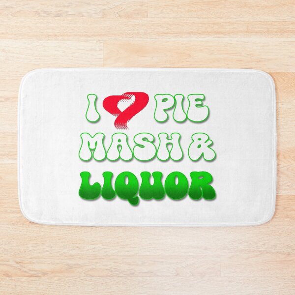 Item preview, I Love Traditional London Pie, Mash & Liquor V6b designed and sold by RetrospectUK.
