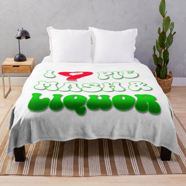 Item preview, I Love Traditional London Pie, Mash & Liquor V6b designed and sold by RetrospectUK.