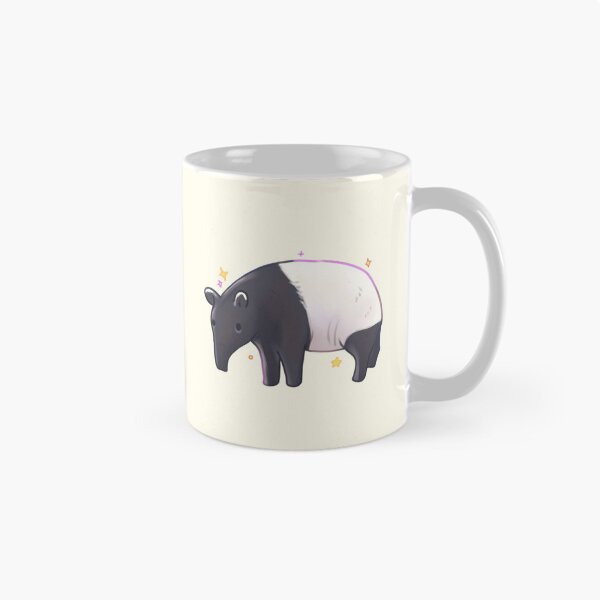 Item preview, Cute Malayan Tapir illustration  designed and sold by Mayarartsy.