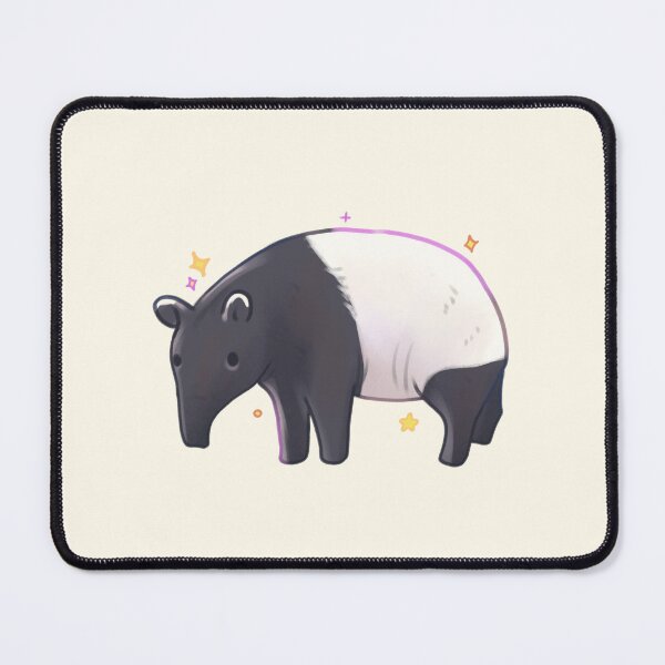 Item preview, Cute Malayan Tapir illustration designed and sold by Mayarartsy.