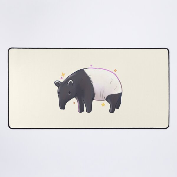 Item preview, Cute Malayan Tapir illustration designed and sold by Mayarartsy.