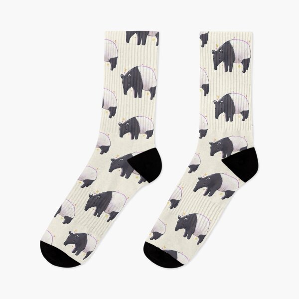 Item preview, Cute Malayan Tapir illustration  designed and sold by Mayarartsy.