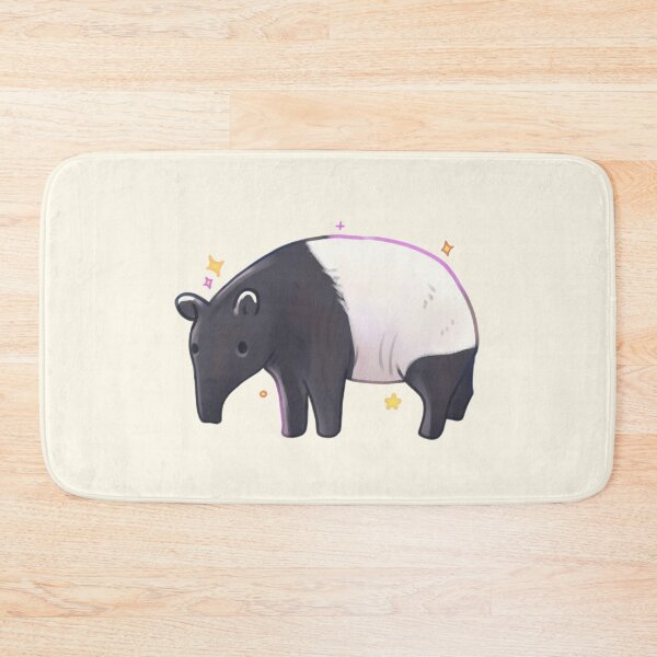 Item preview, Cute Malayan Tapir illustration  designed and sold by Mayarartsy.